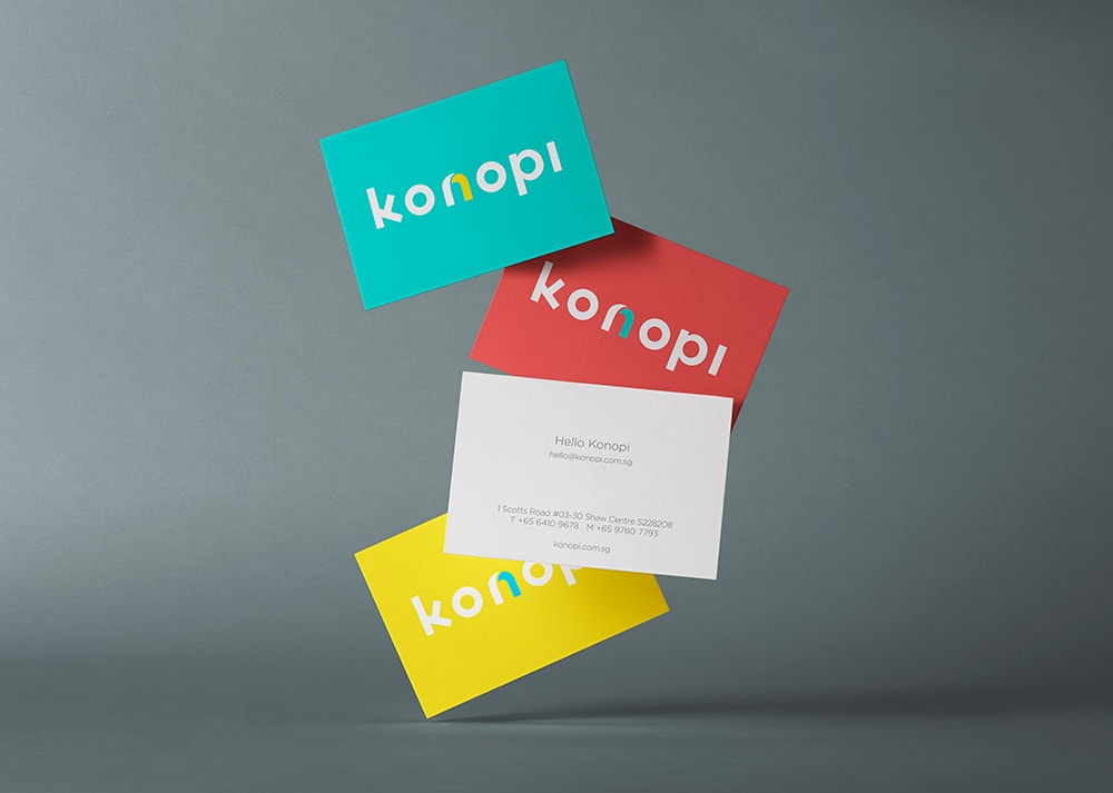 Design for konopi's namecard